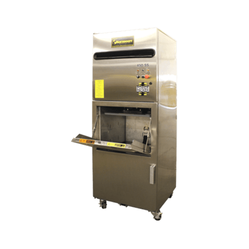 Compactador comercial de acero inoxidable para interiores