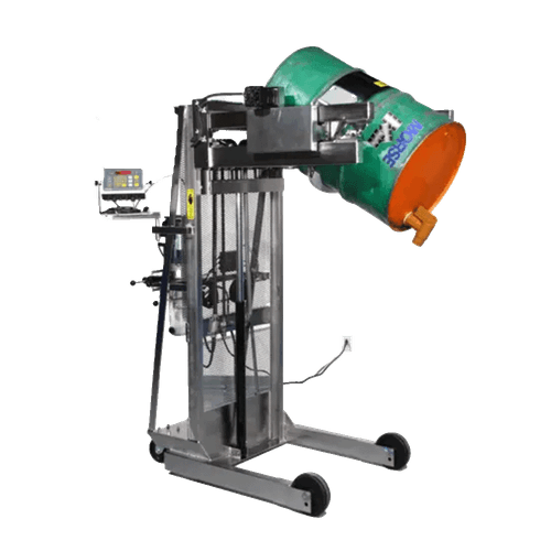 Vertedor de tambos con bascula modelo 515SS-N-125