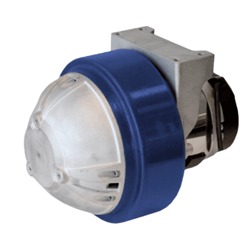 Motor 700W / 145 Rpm Con Freno Rueda De Poliuretano Azul