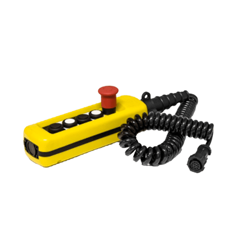 Remoto De Cable Con Parada De Emergencia.
