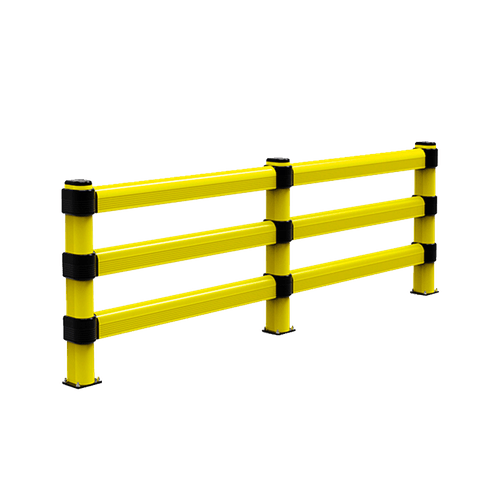 Barrera Peatonal de seguridad LINK 150 con tres barreras 1100x2000 mm