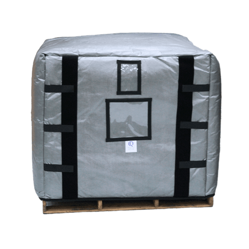 Manta Isotérmica Reusable Palletquilt®  For Totes/ Tpqlu- 44X48X48 Con Reflectante- 30 Unidades