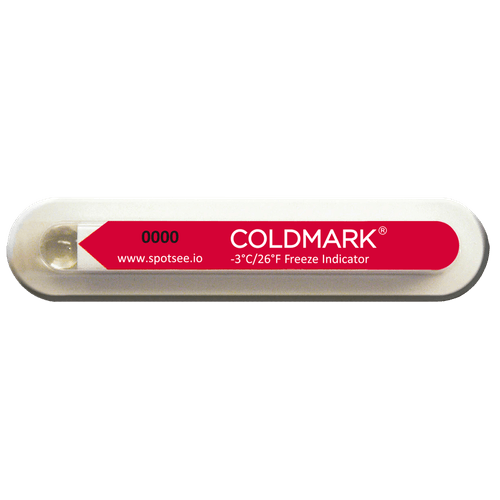 Indicador de temperatura  ColdMark -3C/-26F- 100 Unidades