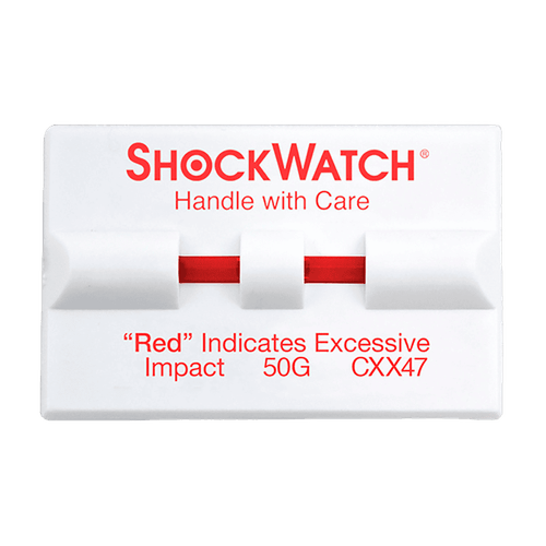 Indicador de impacto ShockWatch Double Tube 47 MiniClip- 100 Unidades