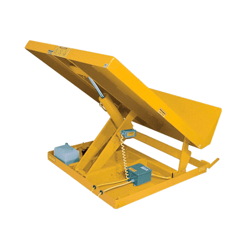 Mesa Elevadora con inclinación 2KLbs-36"x48"-230V Amarilla-1
