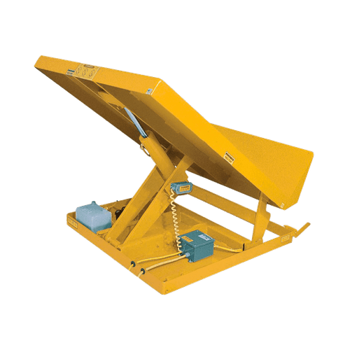 Mesa Elevadora con inclinación 4KLbs-54"x48"-115V Amarilla-1