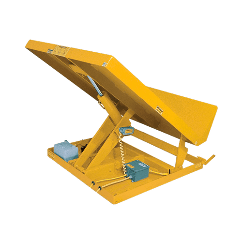 Mesa Elevadora con inclinación 6KLbs-54"x48"-230V Amarilla-3