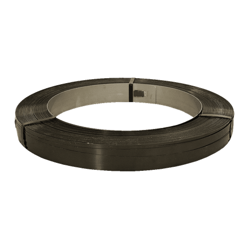 Fleje Metalico 5/8" -0.023" 597mts Pintado Negro