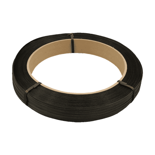 Fleje Negro Economico 1/2" - 0.026" Moleteado