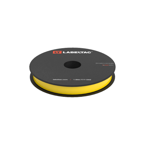 Etiqueta Amarilla en Rollo de 0.5"x150'