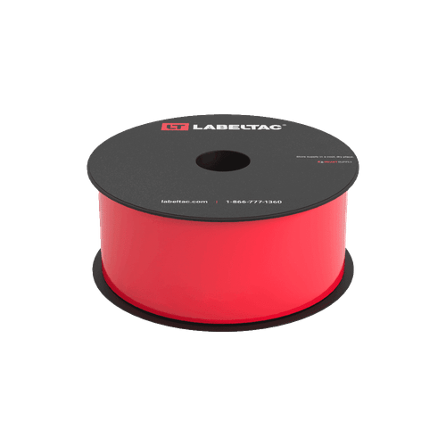 Etiquetas Adhesivas Color Rojo Rollo de 2" x 15