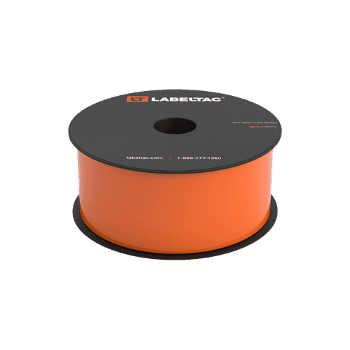 Etiqueta Naranja Rollo 2" x 150' para LabelTac
