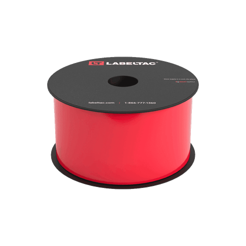 Etiquetas Adherentes Color Rojo Rollo 2.5" x 150'
