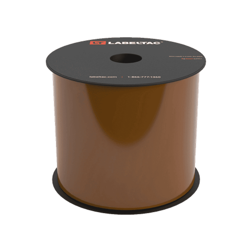 Etiqueta Marron Precio Rollo de 4" x 150'
