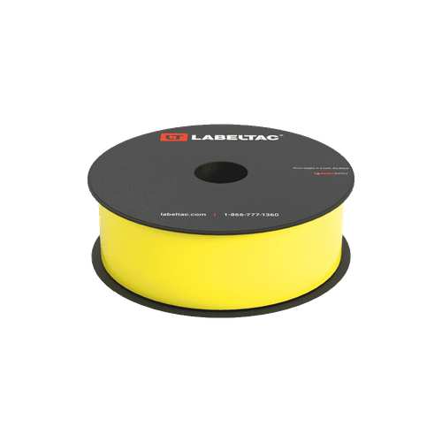 Etiquetas Amarillo Fosforescentes Rollo 1.5" x 150