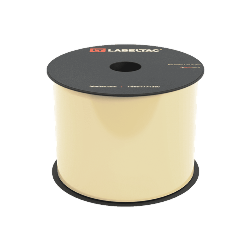 Etiquetas Vinil Beige Precio Rollo de 3.5" x 150'