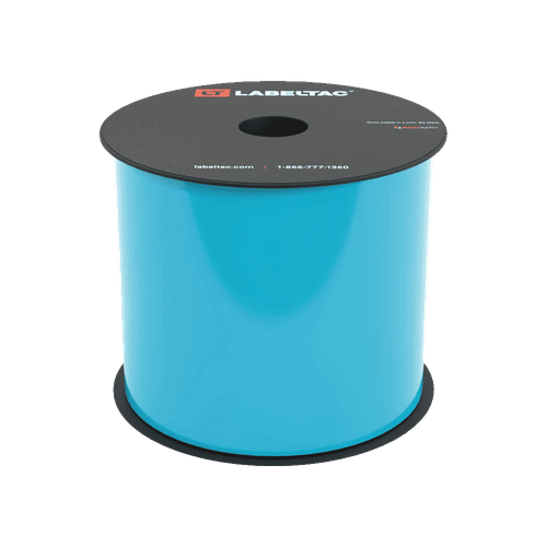 Etiquetas  Azul Celeste Rollo de 4"x150'