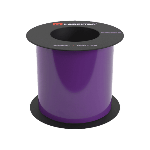Rollo de Etiquetas Violeta 5" x 75'