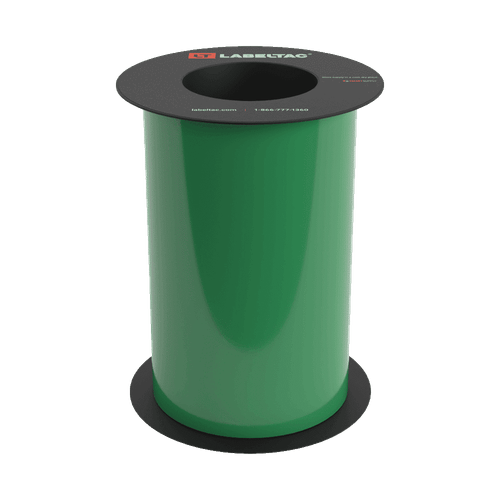 Rollo de Etiquetas Verdes 8" x 75'