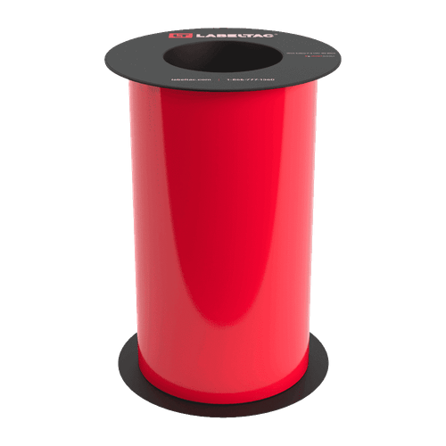 Etiqueta Roja para Impresión 9" x 75'