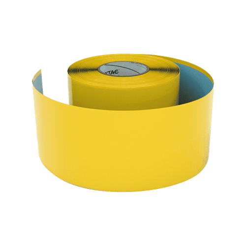 Cinta de Seguridad Amarillo 6" x 100' para Piso