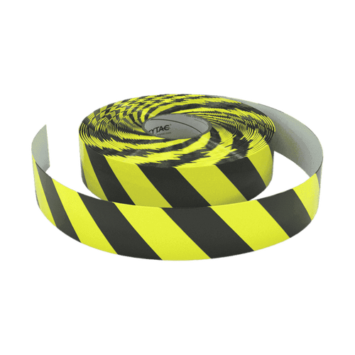 Cinta de Seguridad Negro/Amarillo 2" x 100'