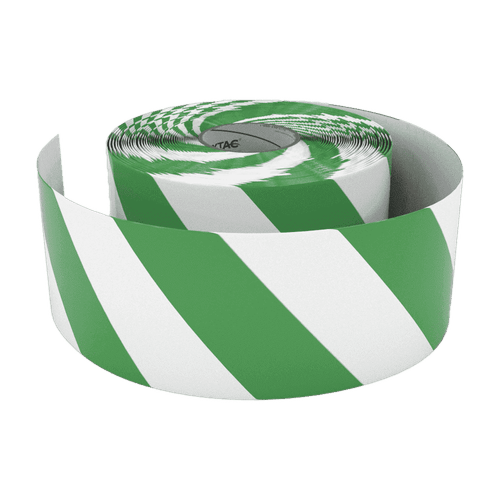 Cinta de Seguridad Reflectiva Verde 4" x 100'