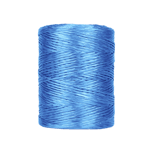 Rafia Fibrilada Polipropileno Calibre 2gr Azul - Kilo