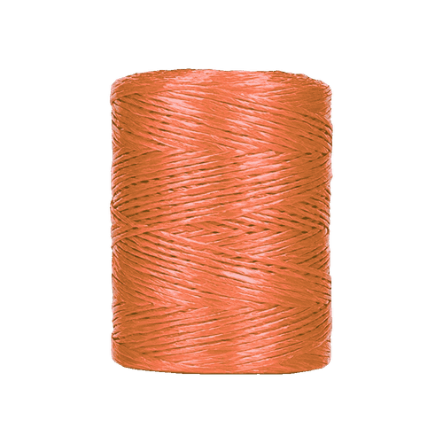 Rafia Calibre 2gr Fibrilada Naranja - Kilo