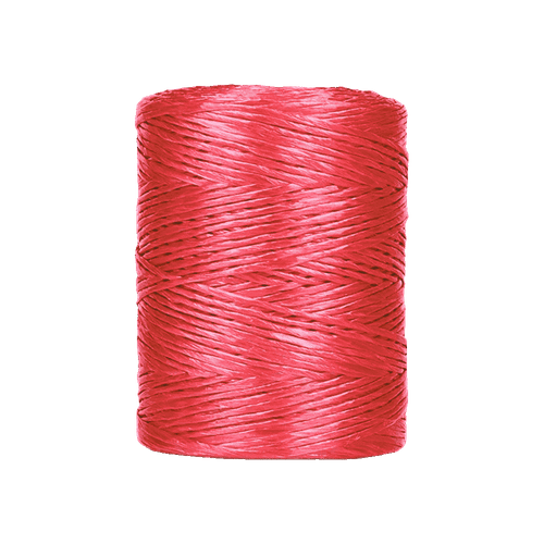 Rafia Calibre 2 gr Fibrilada Rojo - Kilo