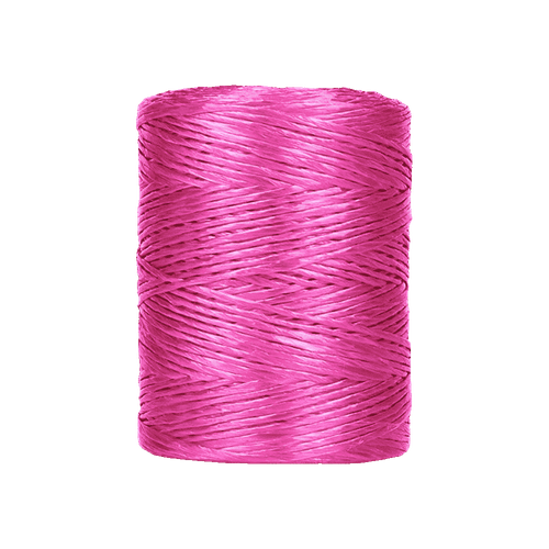 Rafia Calibre 2 gr Fibrilada Rosa - Kilo