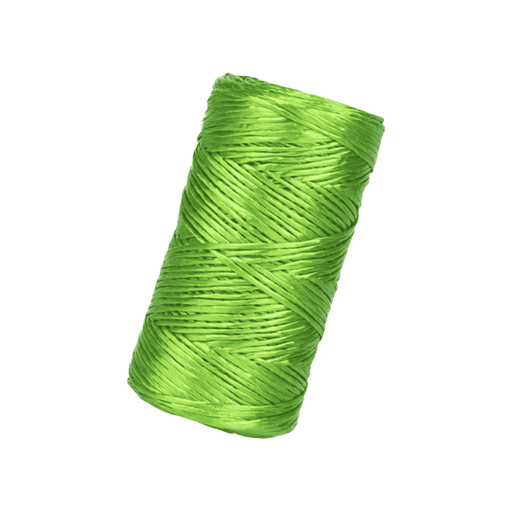 Rafia Calibre 2 gr Fibrilada Verde - Kilo - RIVUS®