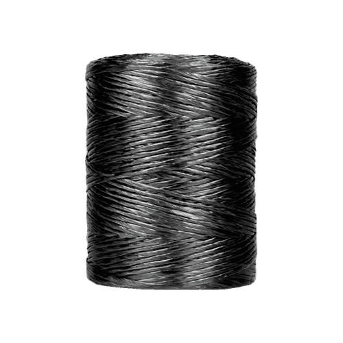 Rafia fibrilada Calibre 8 Negro - Kilo