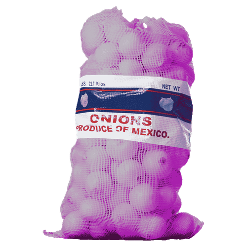 Arpilla cebolla 47x75cm Morada (Con etiqueta)