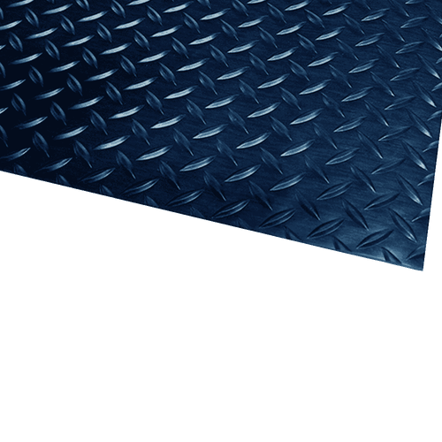 Tapete dieléctrico antiderrapante Azul 36"x 900" x 1/8"