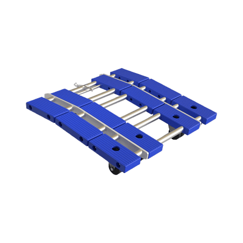 Extensión móvil soporte para diablito de carga 21.6" x 18.3"