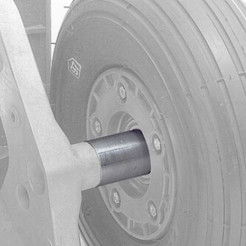 Eje de rueda para diablito de carga Accesorio de reemplazo