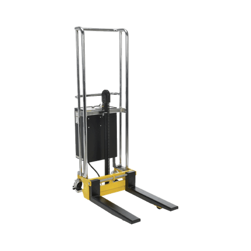 Estibador hidráulico apilador ajustable 37"x69" 800Lb - 12V