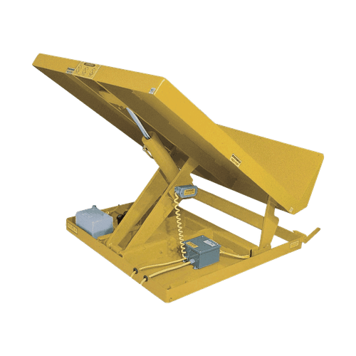 Mesa elevadora con inclinación Amarilla 4000Lb 40"x48" 115V