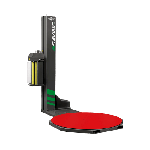 Emplayadora de plato giratorio para tarimas Saving Mb