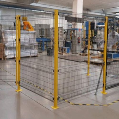 Jaula de seguridad de malla metálica protección 10.5m