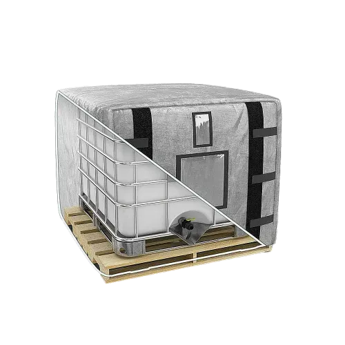 Manta isotérmica cubre pallet 45x48x41" Palletquilt® Totes