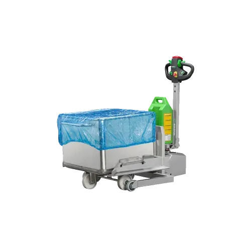 Tugger eléctrico Remolque Hombre caminando TT1000-M Inox