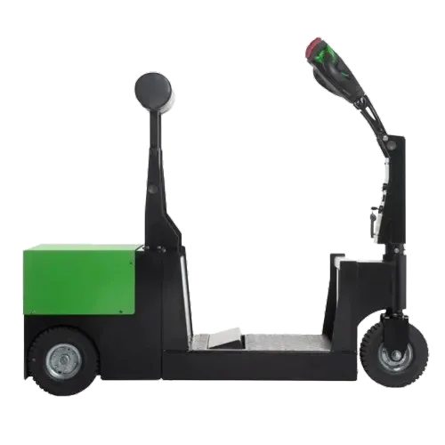 Tugger eléctrico remolcador Hombre abordo T2500-Platform