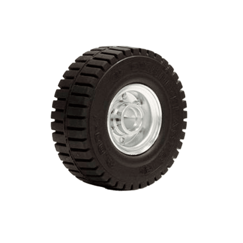 Ruedas de goma delanteras 250mm x 80mm Tugger eléctrico