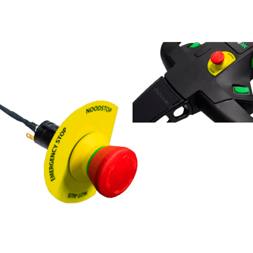 Botón de parada de emergencia para Tugger