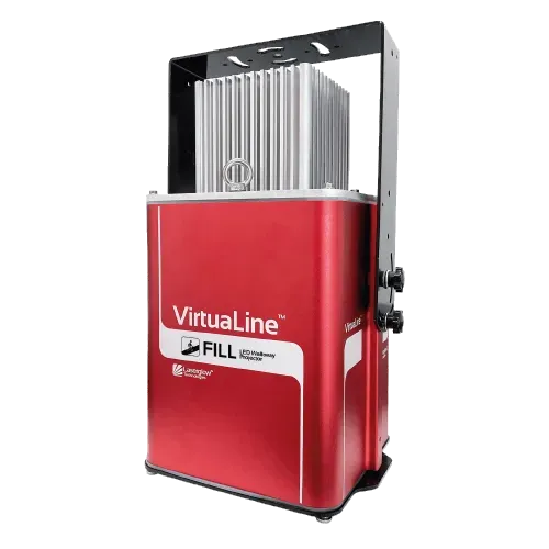 Proyector señal de seguridad Luz rojo VirtuaLine™ FILL