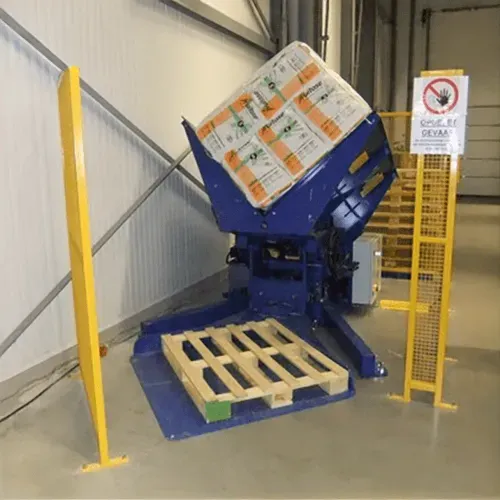 Intercambiador de pallets 110° automático - V Changer