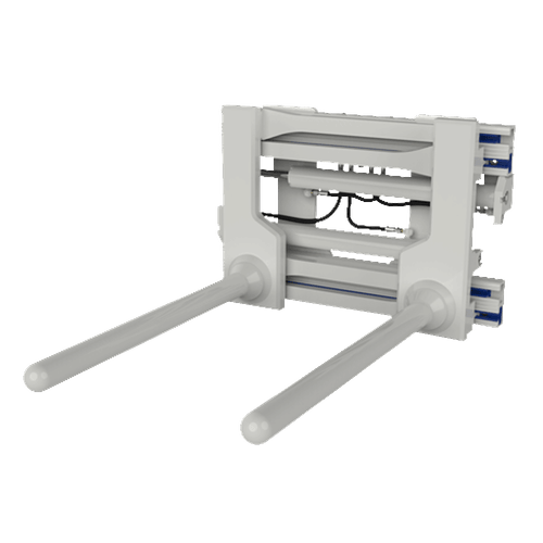 Horquillas Clamp de barras tubulares para rollos Serie J