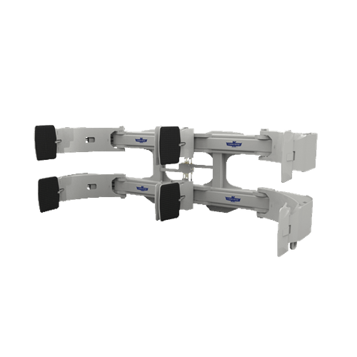 Clamp para rollos Doble brazo 31"-63" Accesorio montacargas